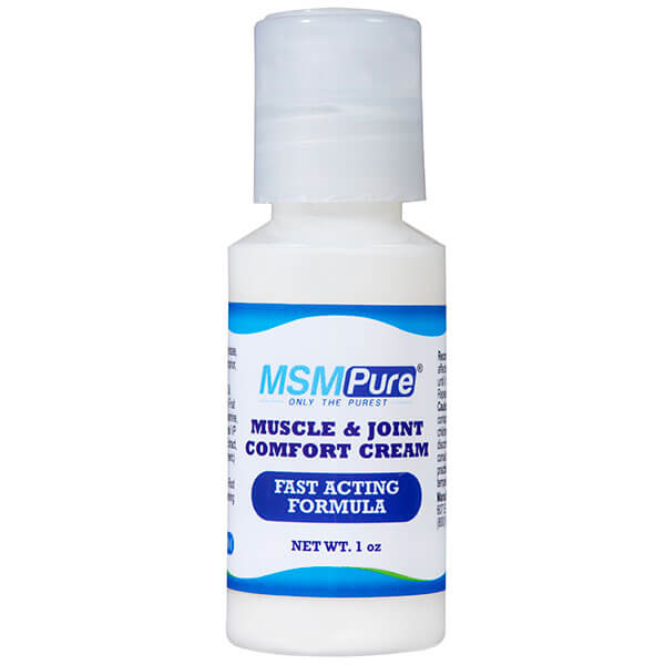 MSMPure Maximum Strength MSM Comfort Cream – For Muscle & Joint Relief, Fast-Acting & Non-Staining Formula – US-Sourced MSM - Image 4