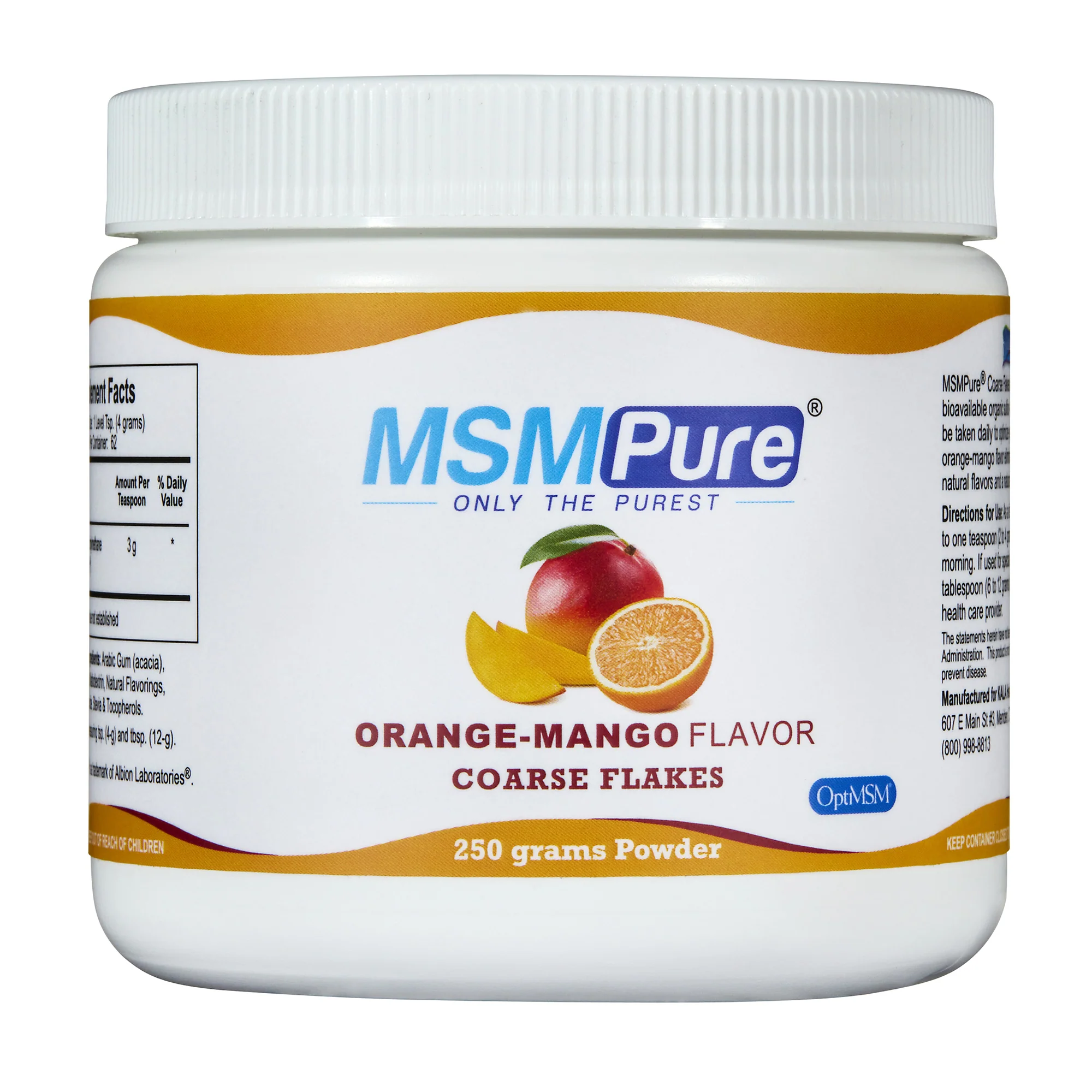 MSMPure Coarse MSM Powder Flakes – Pure Organic Sulfur for Joint Flexibility, Skin Health & Hair Support – US-Sourced MSM - Image 12
