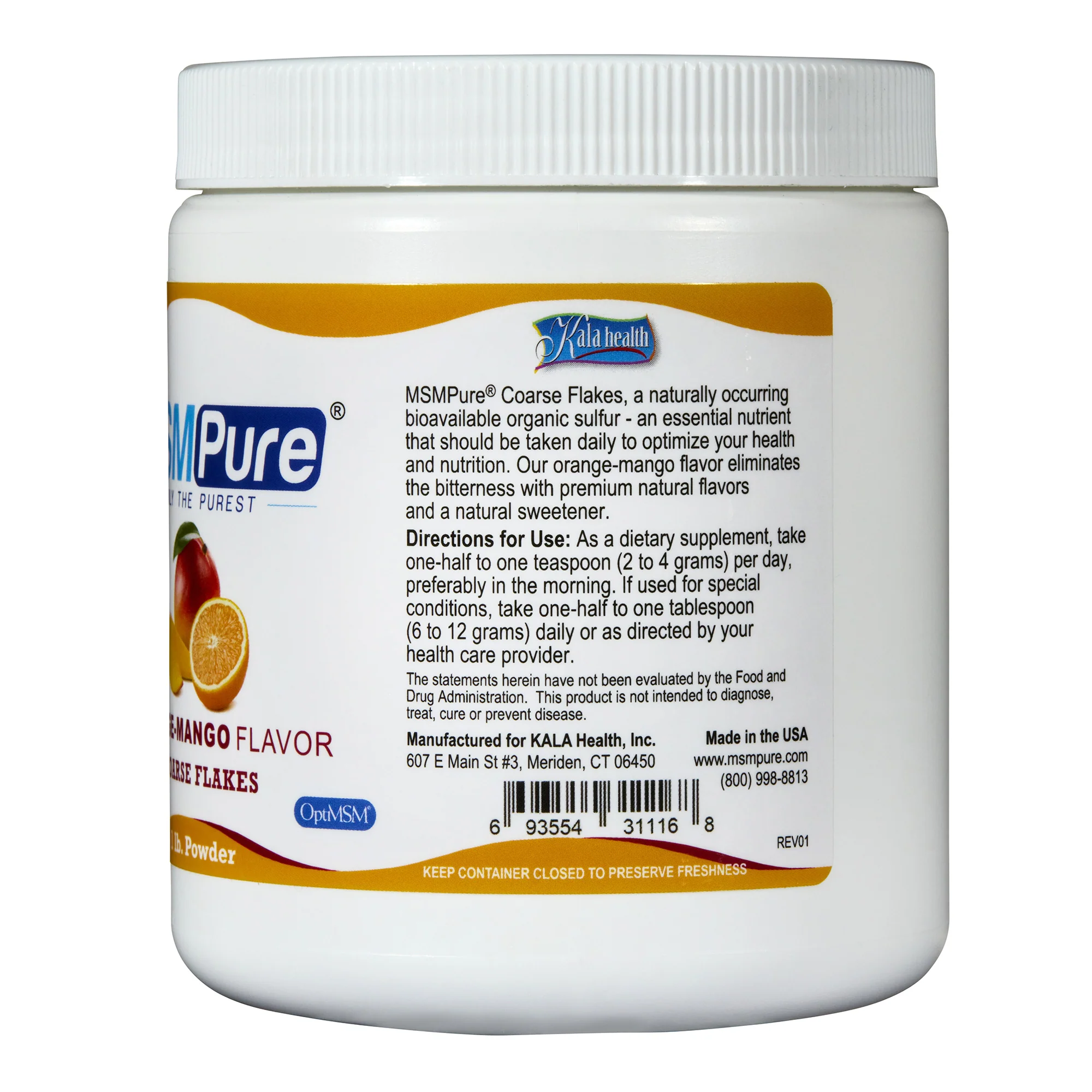 MSMPure Coarse MSM Powder Flakes – Pure Organic Sulfur for Joint Flexibility, Skin Health & Hair Support – US-Sourced MSM - Image 13