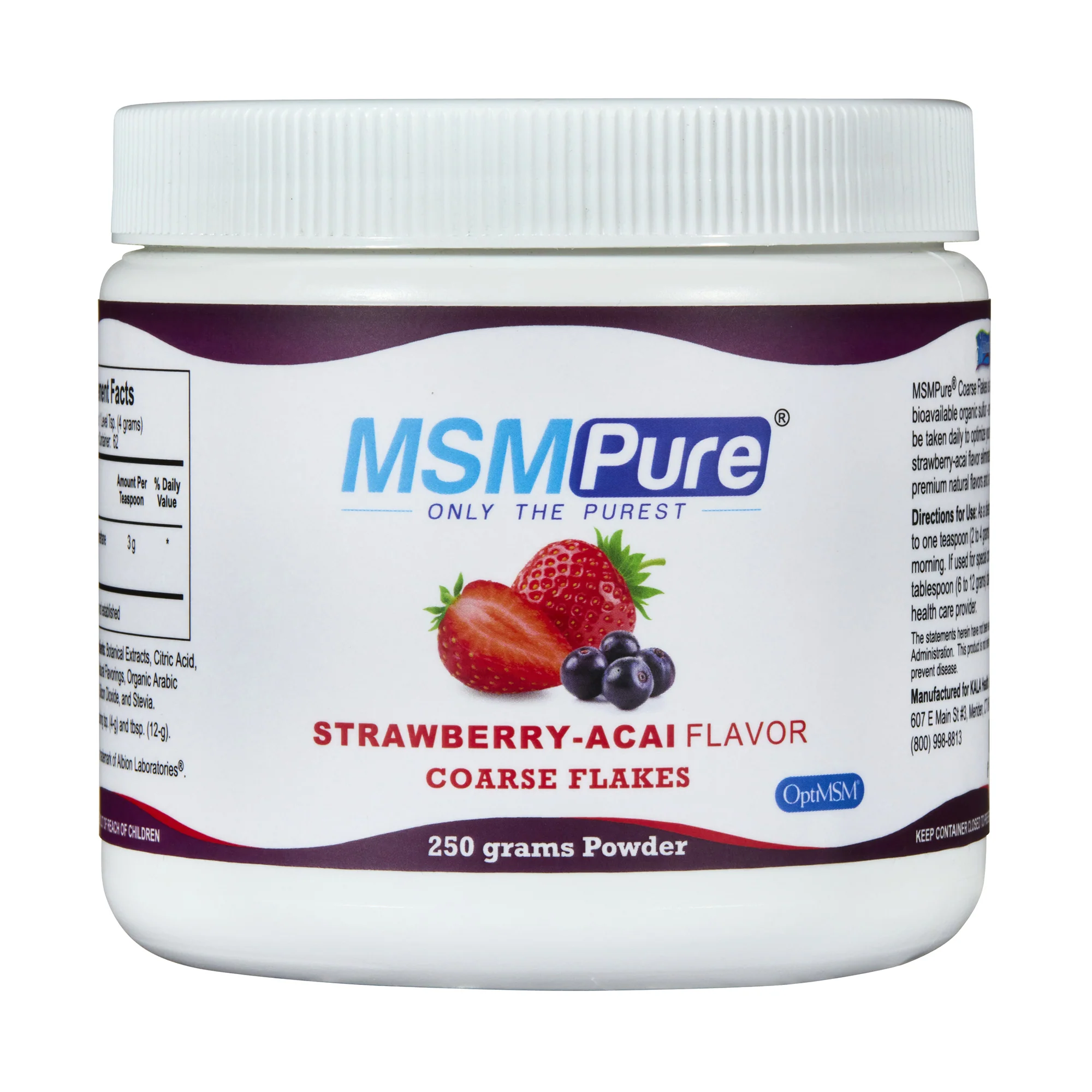 MSMPure Coarse MSM Powder Flakes – Pure Organic Sulfur for Joint Flexibility, Skin Health & Hair Support – US-Sourced MSM - Image 15