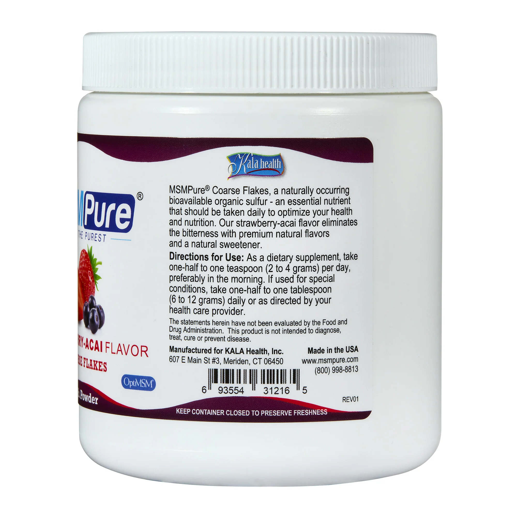 MSMPure Coarse MSM Powder Flakes – Pure Organic Sulfur for Joint Flexibility, Skin Health & Hair Support – US-Sourced MSM - Image 16