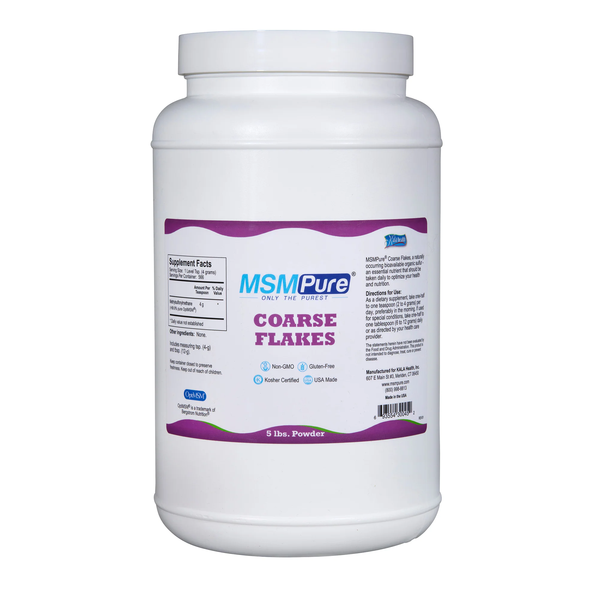 MSMPure Coarse MSM Powder Flakes – Pure Organic Sulfur for Joint Flexibility, Skin Health & Hair Support – US-Sourced MSM - Image 37