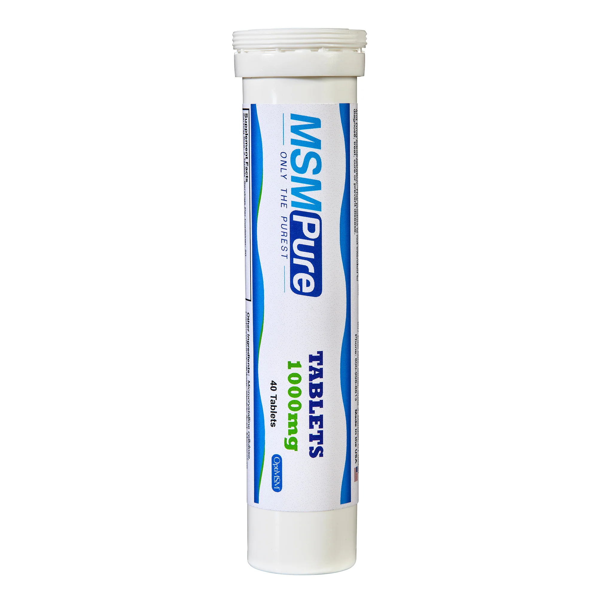 MSMPure MSM Tablets – 1,000 mg Organic Sulfur per Tablet for Joint Flexibility, Skin & Hair Support- US-Sourced MSM - Image 7