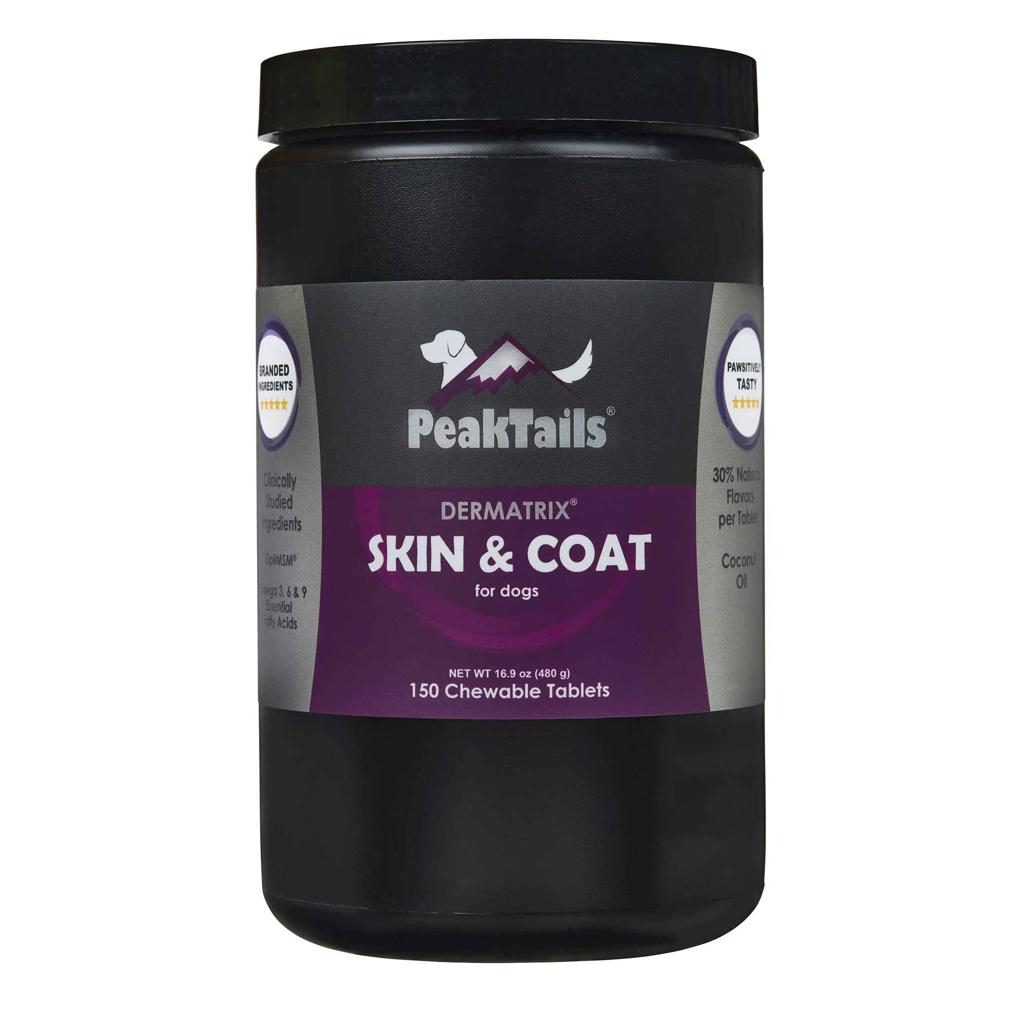 PeakTails Skin & Coat Support for Dogs – MSM, Fish Oil, Omega-3 & Omega-6 – Supports Healthy Skin & Shiny Coat - Image 12